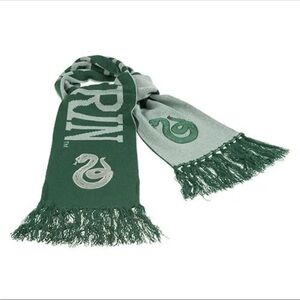 Universal Studios The Wizarding World Of Harry Potter Slytherin Reversible Scarf